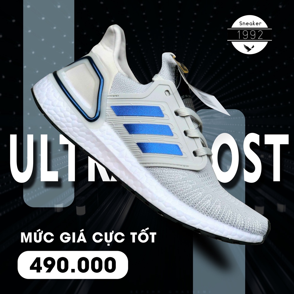 Ultra boost 6.0 藍灰色運動鞋