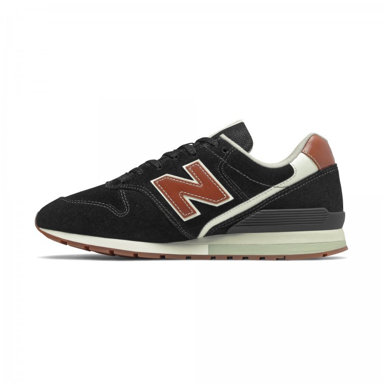 New Balance 男款黑色復古休閒鞋-NO.CM996BC