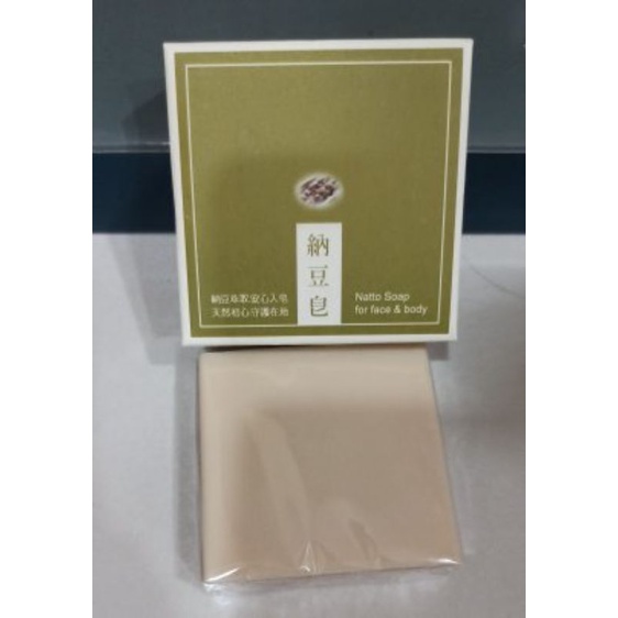 台灣茶摳  納豆保濕美容皂 80 g