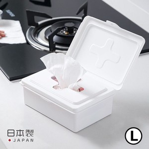🧡現貨🧡【Inomata】日本製 濕紙巾抽取盒 白色 口罩盒 收納盒 替換拖把收納盒 面紙盒