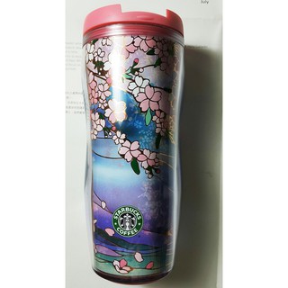 台灣星巴克 馬克杯 隨行杯 隨行卡 系列starbucks 12oz 燙金櫻花隨行杯