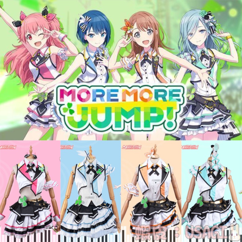 USAGI預購♡印之心♡訂製需定金♡世界計劃繽紛舞台MORE MORE JUMP 桐谷遙花里實乃理桃井愛莉日野森雫cos
