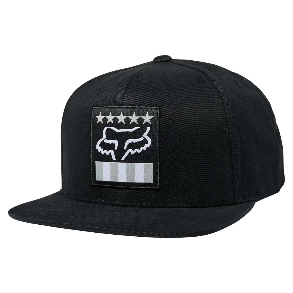 【德國Louis】Fox Freedom Shield 摩托車風格帽子 黑色個性時尚棒球帽卡車司機帽編號50081700