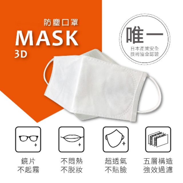 降價🎉激殺特惠降價🎆3D立體機能防塵口罩 日本授權 台灣製造