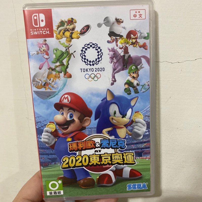 Switch 二手遊戲片 NS 瑪利歐＆索尼克 AT 2020 東京奧運 中文版