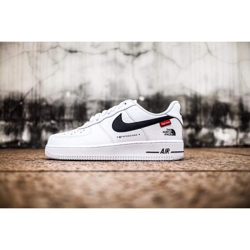 supreme north face air force 1