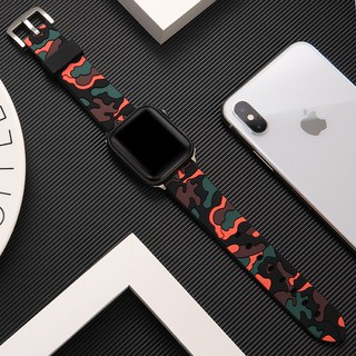 iwatch4/5表帶apple watch表帶iwatch5/3蘋果手錶40/44MM38/42series4矽膠表帶