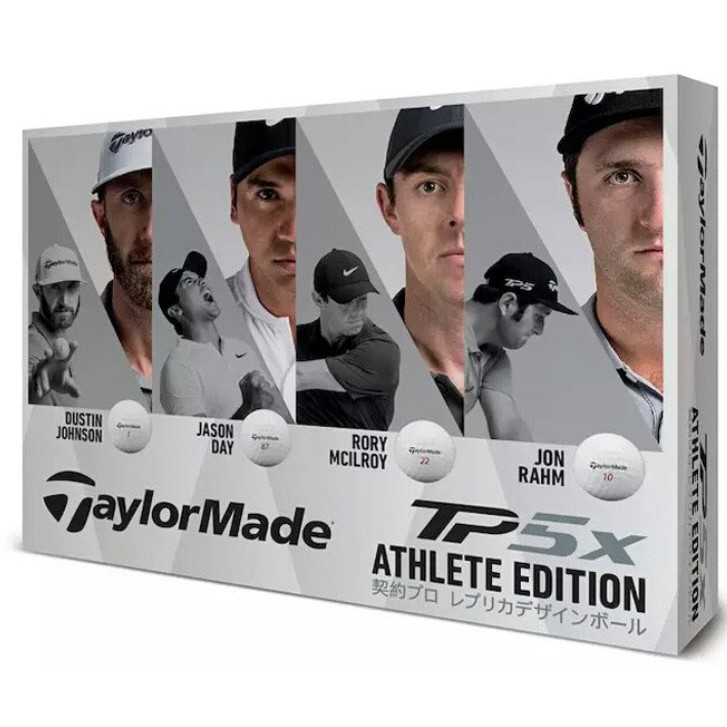 現貨 高爾夫球 TaylorMade TP5X ATHLETE EDITION 泰勒梅 超級明星款 五層球 二手 客訂
