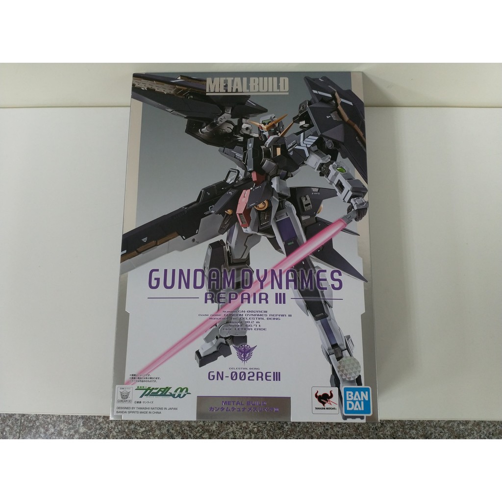 萬代 METAL BUILD GN-002 GUNDAM DYNAMES REPAIR III 力天使鋼彈R3 MB