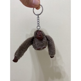 「義賣」猴子造型淺咖啡色鑰匙圈（小）