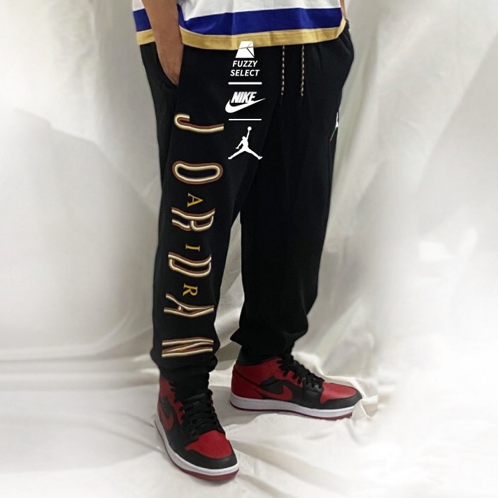 【逢甲FUZZY】Nike Jordan DNA 飛人 Logo 長褲 棉褲 縮口 抽繩 黑 男款 CZ5469-011