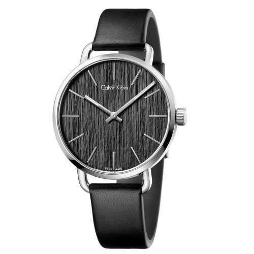 Calvin Klein CK超然系列木質皮帶腕錶(K7B211C1)42mm