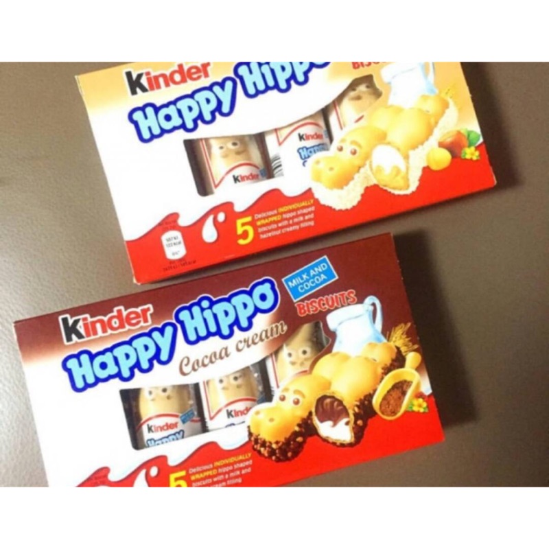 德國Kinder Happy Hippo健達河馬巧克力