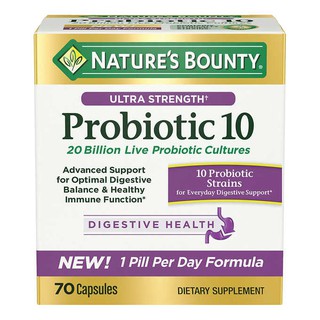 ♡*ﾟ現貨*☆*美國 自然之寶強效益生菌70顆(2025/12)Nature's Bounty Probiotic 10