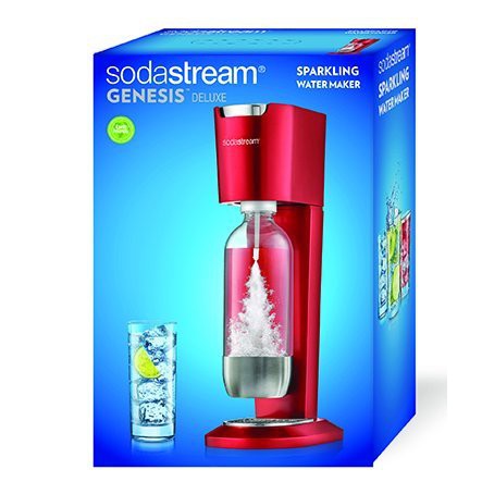 Sodastream 氣泡水機 Genesis Deluxe 紅色~ 全新現貨