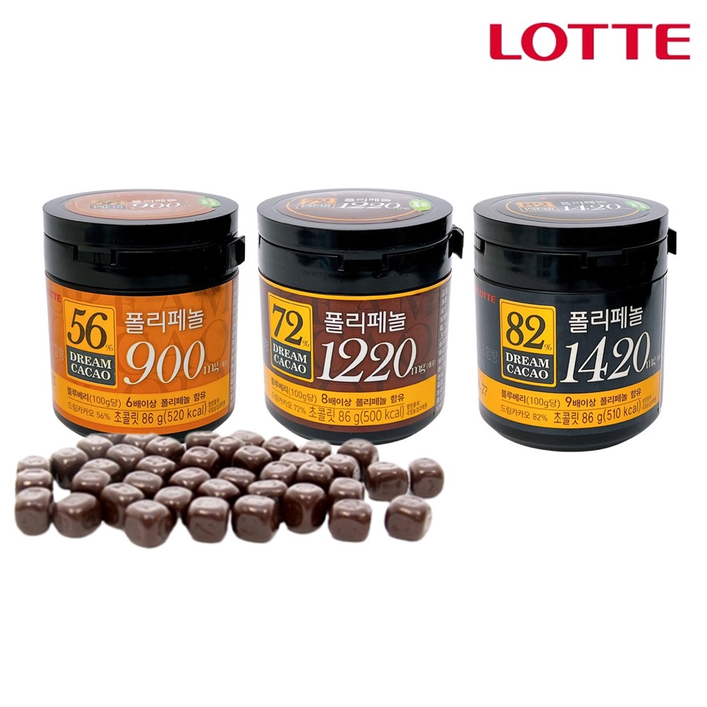 《番薯先生》韓國 樂天 LOTTE 骰子巧克力 56% 72% 82% 巧克力 苦甜巧克力 樂天巧克力 86g 罐裝