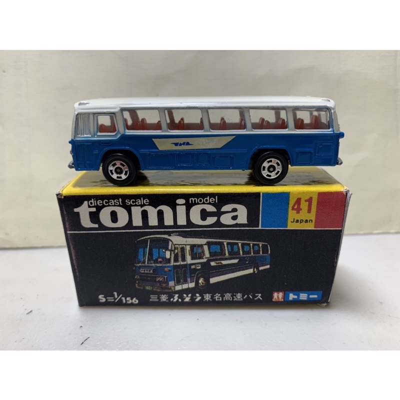 ［現貨］Tomica 多美 日製 黑盒 No.41 三菱 東名高速巴士