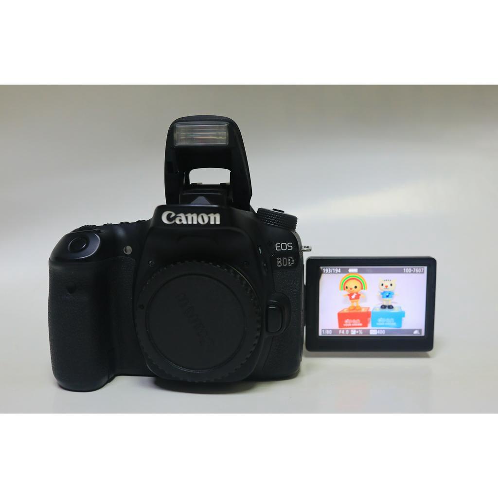 CANON佳能EOS 80D專業相機 觸控反轉螢幕 內置閃光燈 wifi連手機