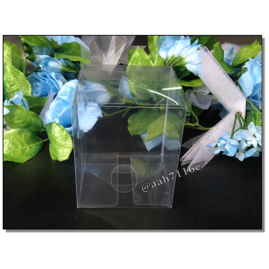 花語人造花資材園藝用品婚禮小物  9*9*11公分PVC透明包裝盒 禮 品盒 贈品盒 透明塑膠盒 香包 娃娃