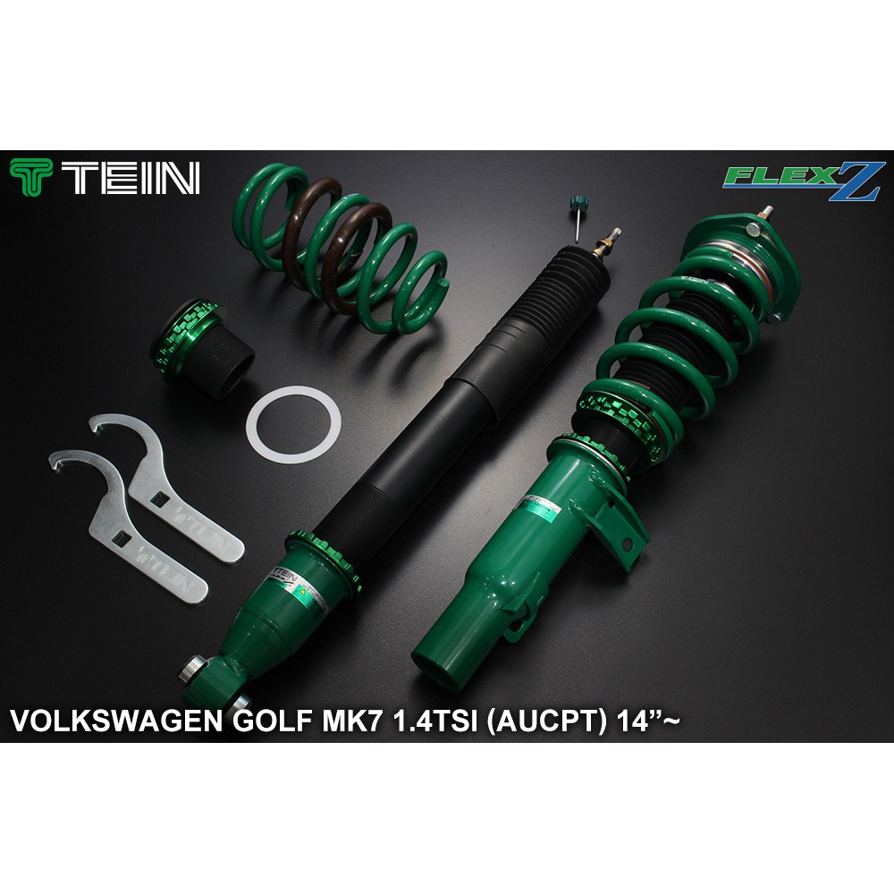 TEIN FLEX Z VW GOLF MK7 / 7.5 1.4 TSI 高低軟硬可調避震器組