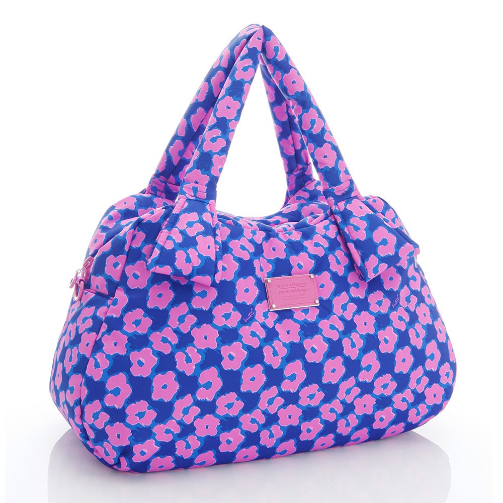 VOVAROVA時尚空氣包-輕旅兩用包-粉紫棉花糖