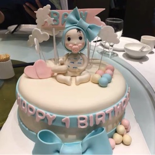 寇比造型蛋糕 週歲蛋糕 寶寶 生日蛋糕 蛋糕 造型蛋糕 蛋糕設計 寶寶週歲 客製化