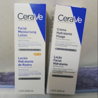 CeraVe 適樂膚 組合價 日間溫和保濕乳SPF25 & 夜用修護保濕乳52ml