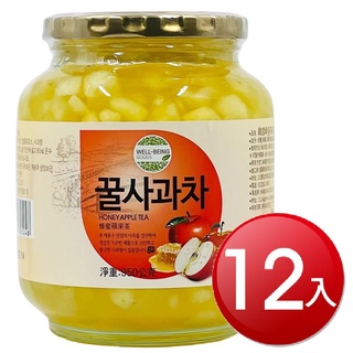 Han Food 韓國蜂蜜蘋果茶(950gX12罐)[免運][大買家]