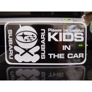 SUBARU 速霸陸 Kids in car 透明貼紙 (legacy impreza forester levorg)