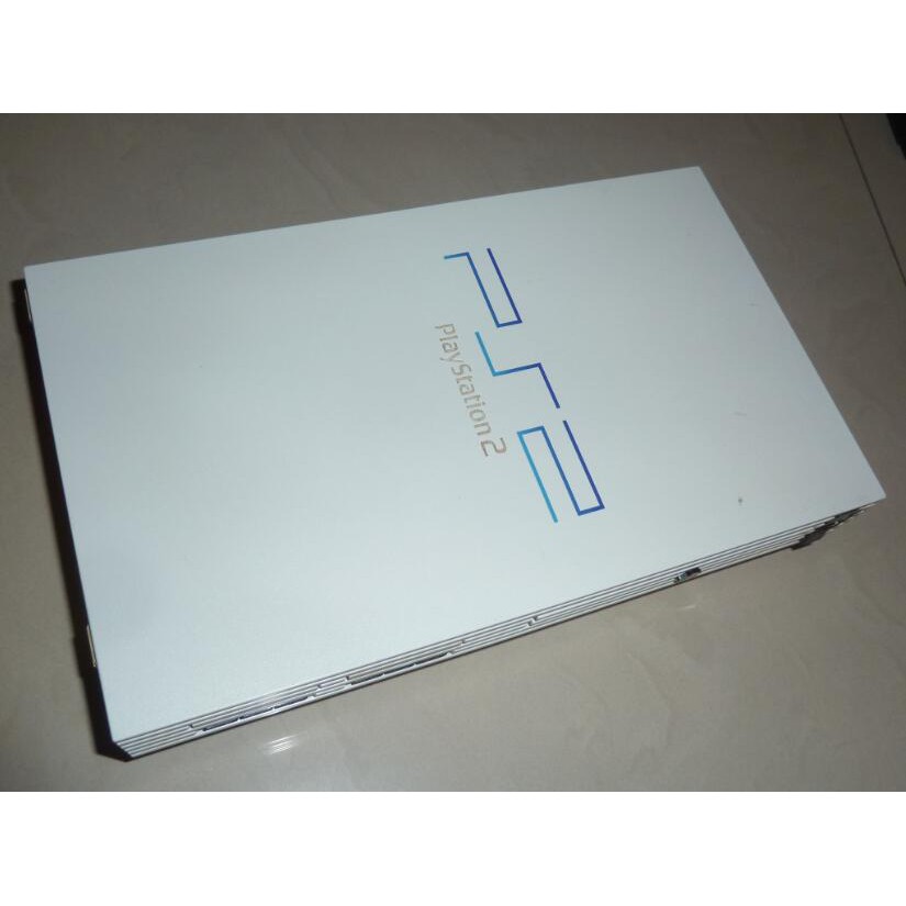 零件機PS2 SONY SCPH-55007 GT 無原廠震動手把 記憶卡 AV線 電源線