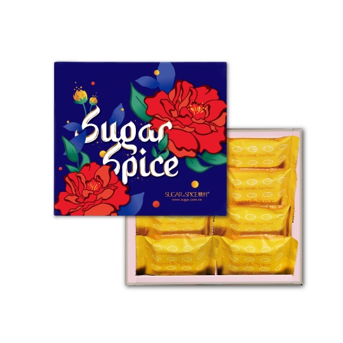 【糖村SUGAR &amp; SPICE】H09-1輕漾巧禮-芝士鳳梨酥8入 年節禮盒 伴手禮