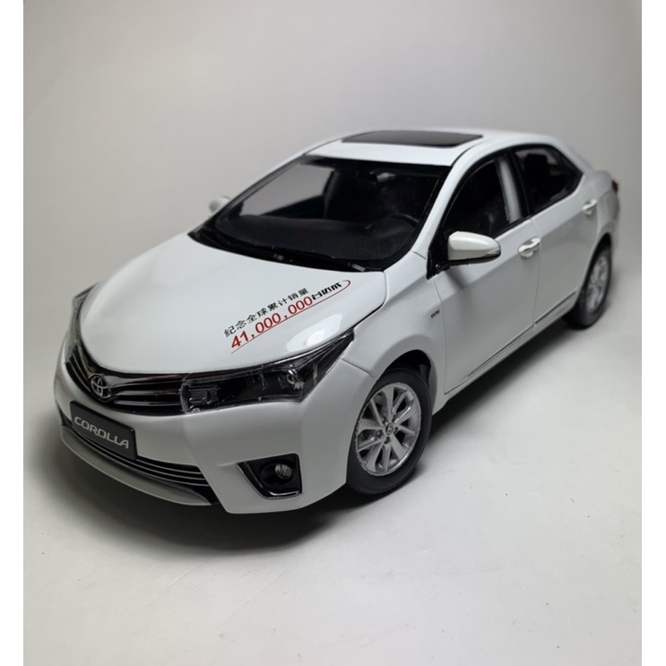 1/18 Toyota Altis 原廠模型車