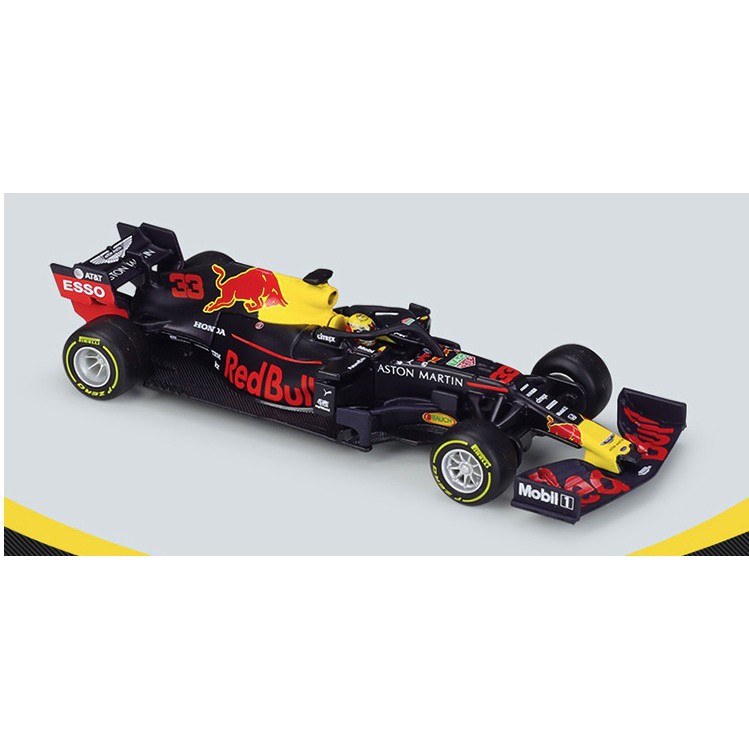 「車苑模型」burago 1:43 F1 紅牛 RB15 Benz AMG W10  賽車