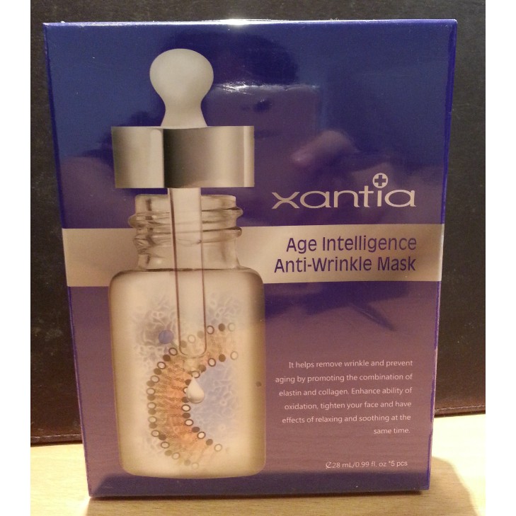 Xantia 智能定位抗皺面膜 28ml 5入 美妝保健 臉部保養 保濕面膜 抗皺