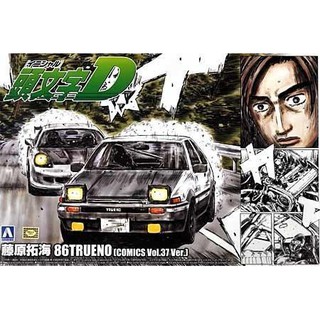 神通模型 青島 AOSHIMA 1/24 頭文字D 藤原拓海86 TRUENO 37卷規格