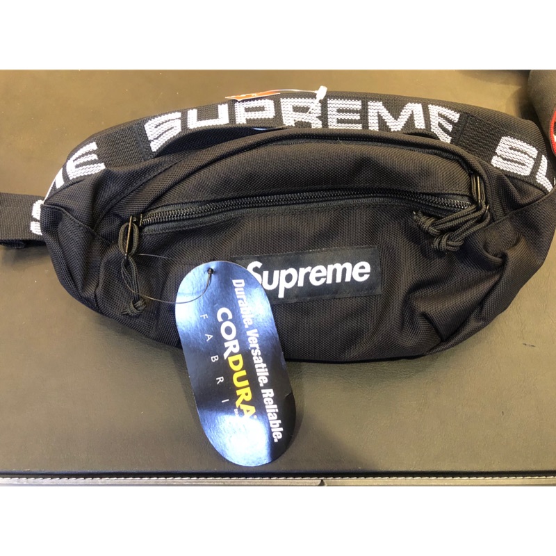 【二手美品】supreme 44th waist bag 黑色腰包