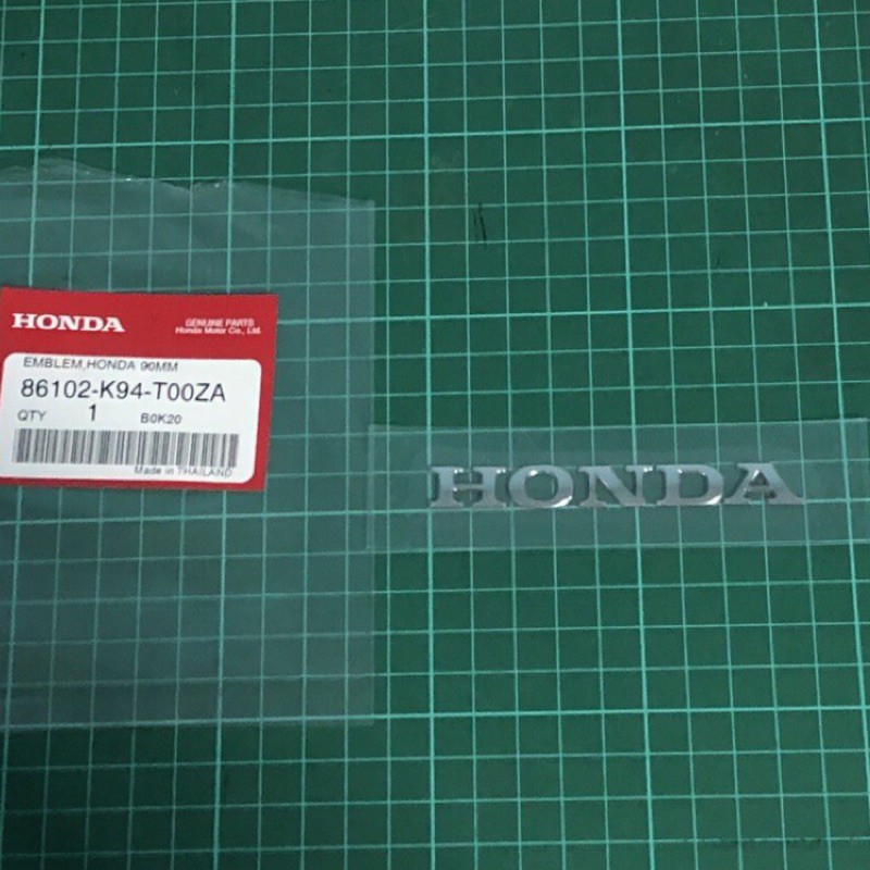 Honda cb150r 原廠立體貼紙 台灣現貨90mm長Cb cbr Rebel 現貨 86102-K94-T00ZA
