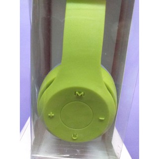 STERED HEADPHONES 馬卡龍綠色耳罩式耳機