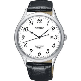 SEIKO SK037 精工錶 CS-A 7N42-0FW0Z (SGEH75P1) 簡約時尚紳士腕錶/白 40mm