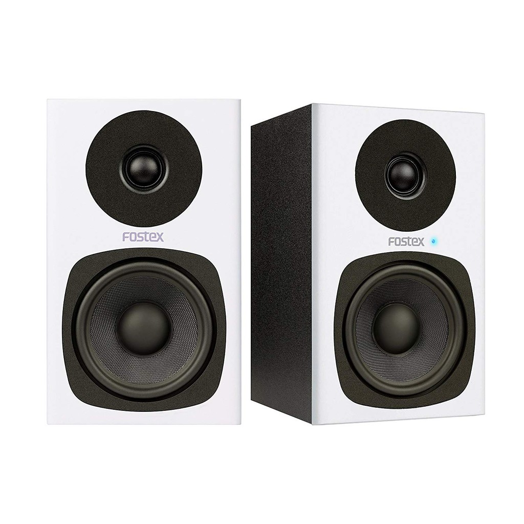 【三木樂器】免運 Fostex PM0.4C 主動式 4吋 監聽喇叭 喇叭 音響 音箱 兩件式音響 台灣公司貨 白色