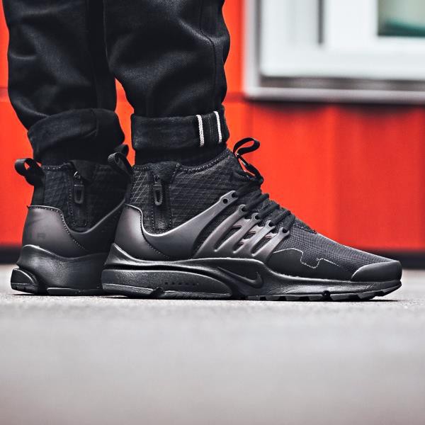 nike presto mid utility black