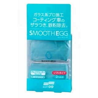 日本 SOFT99 蛋形去污粘土 (2入裝) E-04 粘土 去污粘土 黏土 美容土 磁土 柏油 鐵粉