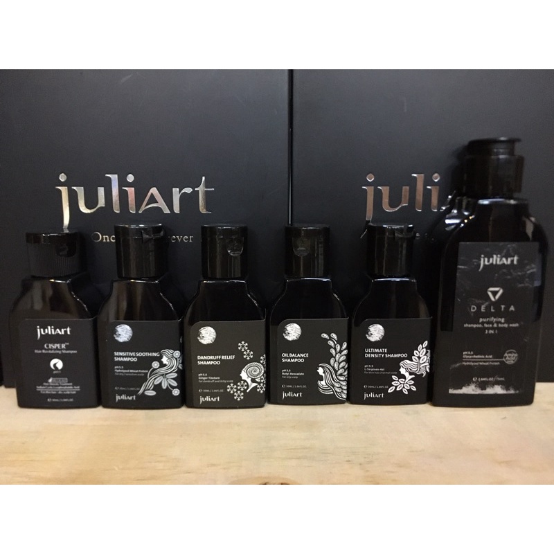 ⭐️推薦髮品⭐️ 覺亞 juliArt 迷你瓶30ml 藴髮 柔敏健髮 去屑止癢 極致控油 健髮賦活 洗髮沐浴露3合1