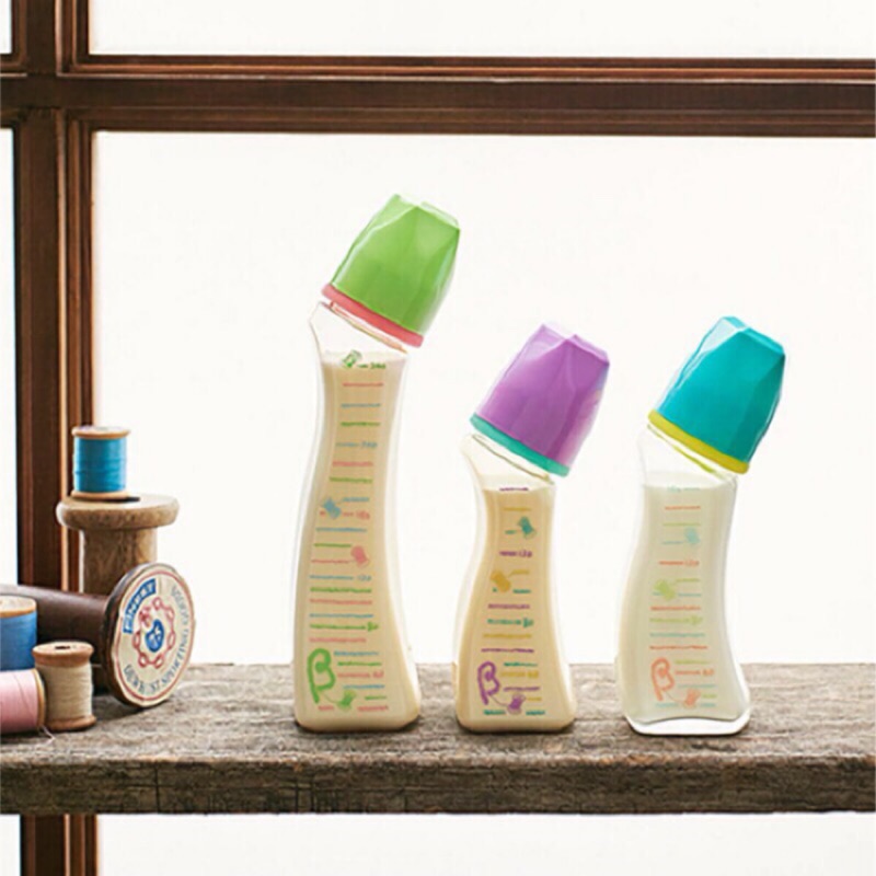 Betta新發售⭐ベッタ防脹氣奶瓶Yarn玻璃PPSU 240/120ml 禮盒套組 手作棉紗線/毛線/織紗Zakka