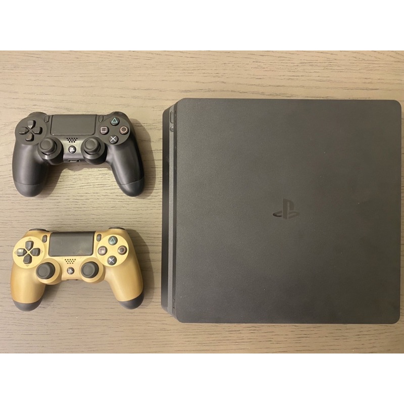 PS4 Slim 500G 雙北可面交 型號CUH-2218A 雙手把 電源線