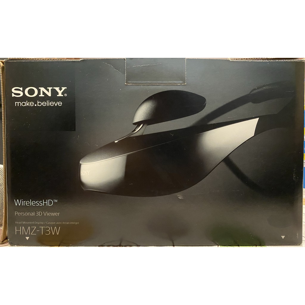 Sony  3D VR/頭戴式影院 HMZ-T3W 二手