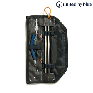 United by Blue 防潑水吸管收納包組 Straw Kit 814-037 印花星空藍｜環保吸管 旅遊 居家