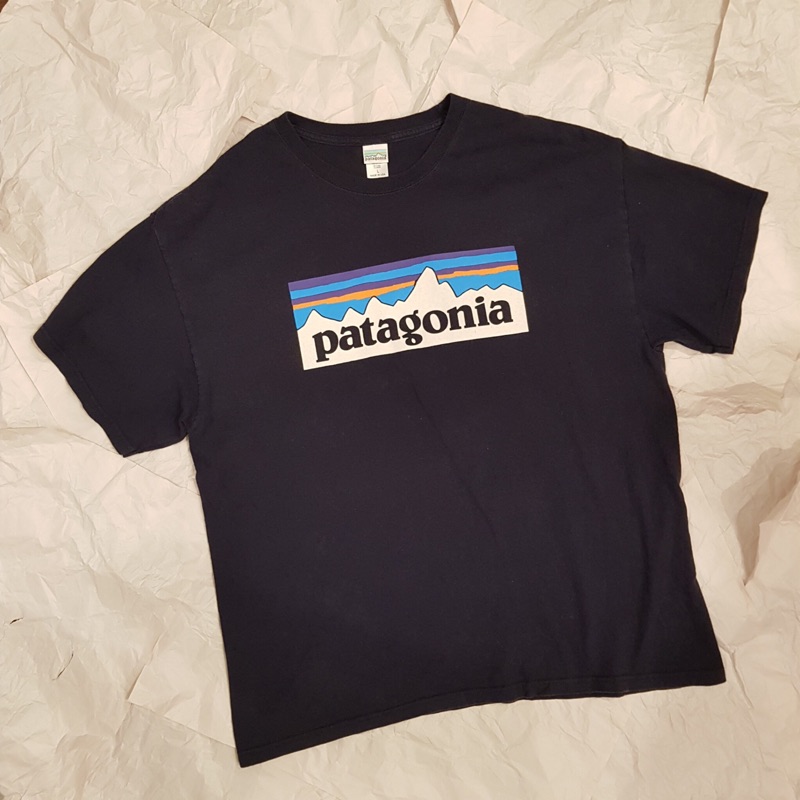 蘿西古著 Patagonia短袖T恤 復古 美式（S9)
