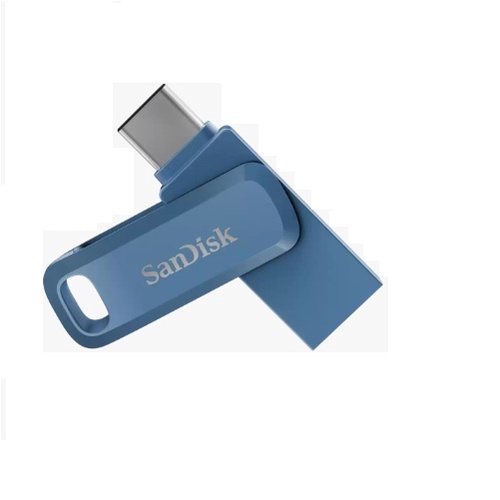 SANDISK Ultra Go USB Type-C™ 128G雙用隨身碟 藍色(FD1437)
