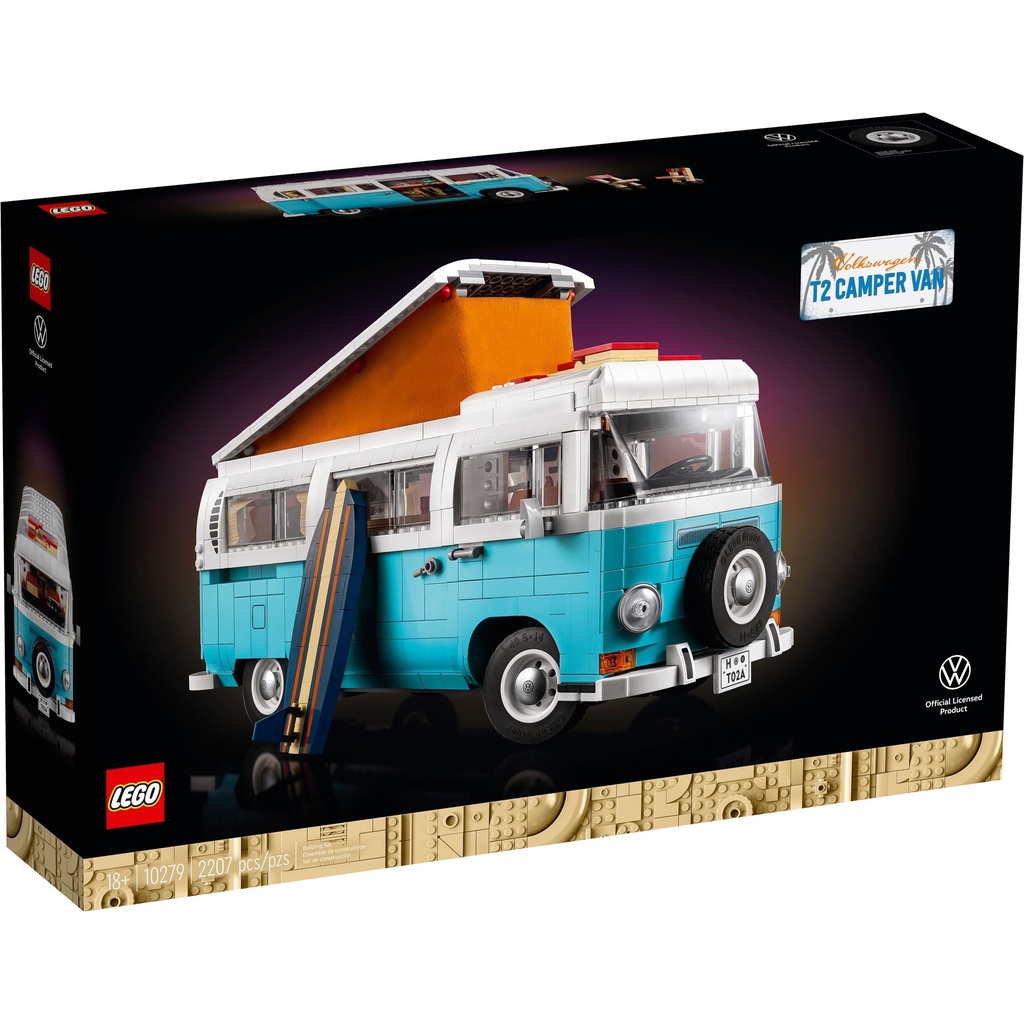 LEGO 10279  Volkswagen福斯T2露營車《熊樂家 高雄樂高專賣》Creator Expert Icon